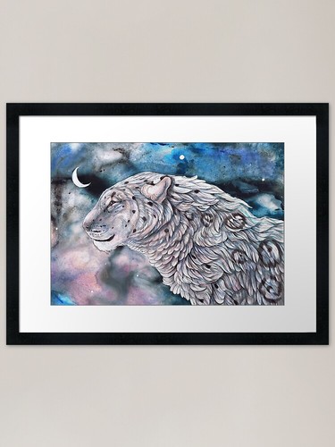 Stampa artistica con cornice