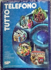 Antico vintage collezione Agenda di casa 1982 Rubrica Tutto Telefono SIP