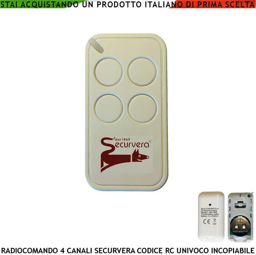 Securvera teleradiocomando - securvera,