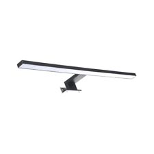 Lampada da specchio applique led luce naturale 7 w 50 cm nero 500pb
