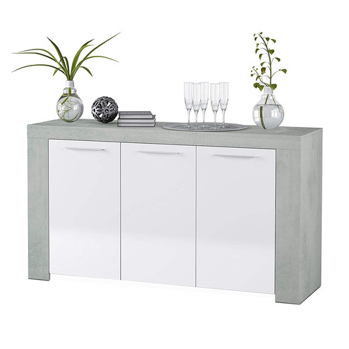 Credenza mobile ripiai per 3 - credenza,