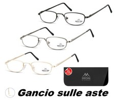 Occhiali da lettura in metallo