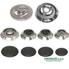 KIT BRUCIATORI E PIATTELLI PER PIANO COTTURA 5 FUOCHI SMEG 882410094 870650452