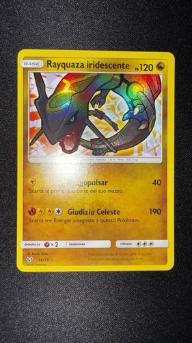 Carta pokémon rayquaza - pokémon,