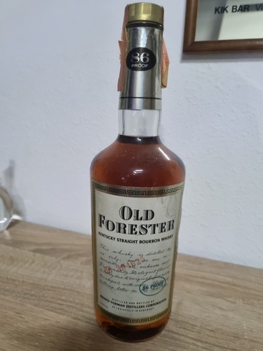 Whisky old forester proof - old, 86