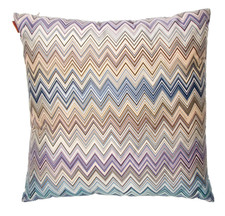 MISSONI HOME JARRIS CUSCINO DECORATIVO DA LANCIO MULTICOLORE ZIGZAG 15"x 15"
