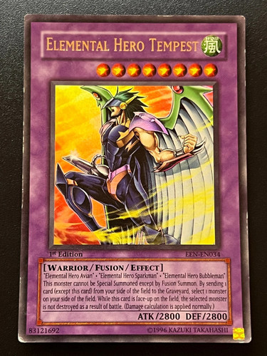 Elemental hero tempest - elemental,