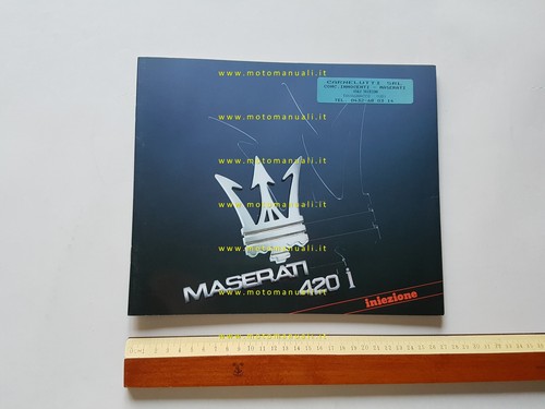 Maserati 420 iniezione - , 1986