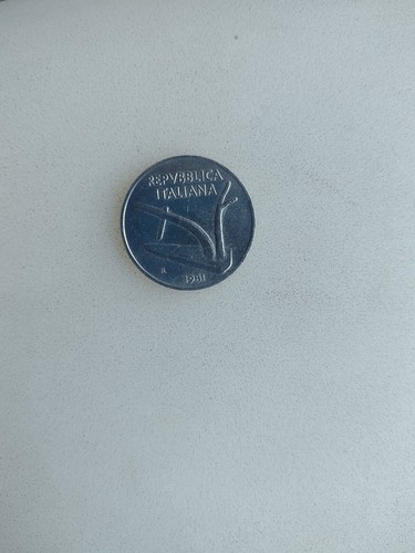 Moneta rara lire - da, 10