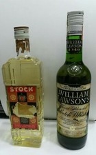 Stock + Wisky William Lawson's - 2  Bottiglie Originali da Collezione- Vintage