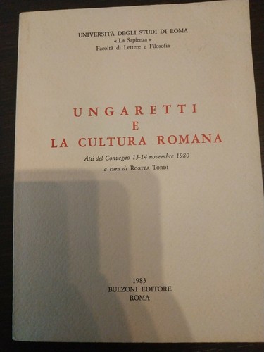 Rosita tordi ungaretti - -, la