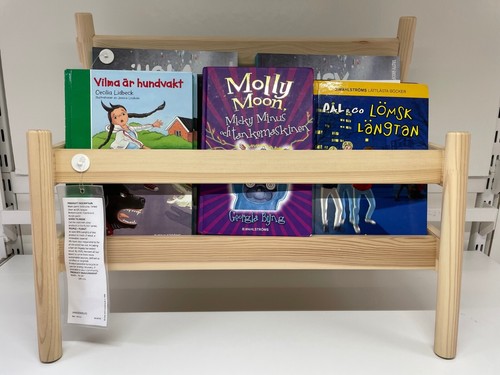 Espositore libri ikea flisat - espositore,