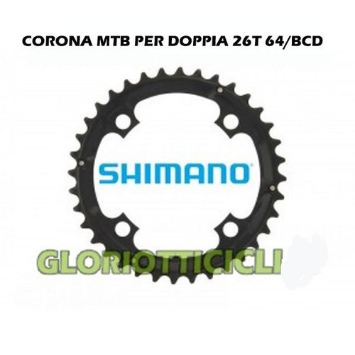 Corona mtb per doppia 26t - mtb,