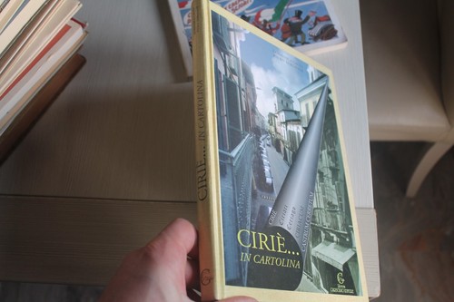 Ciriè cartolina calza - cartolina,