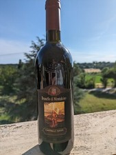 Vintage bottle vino banfi - bottle,