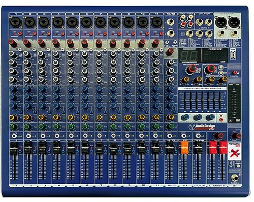 Mixer audiodesign pro live - audiodesign, x12