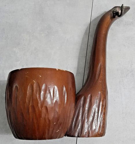Antico posacenere legno - posacenere, in