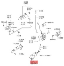 HYUNDAI ATOS ATTUATORE