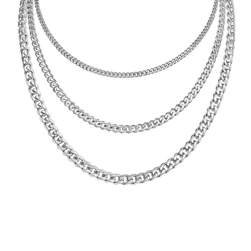 Collana uomo argento - collana,