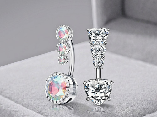 Due piercing ombelico in - due, da