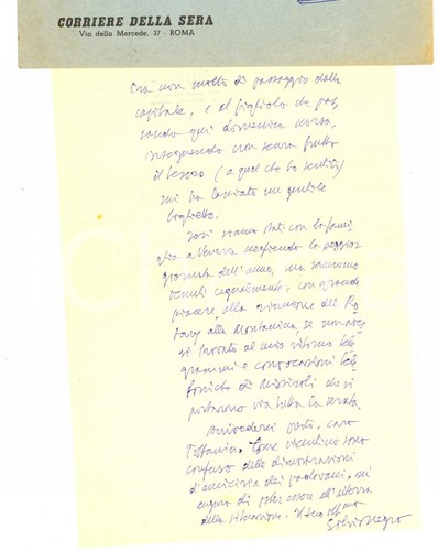 1956 bovolone lettera - 1956,