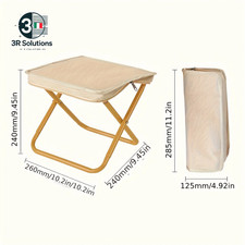 Sgabello Pieghevole Portatile