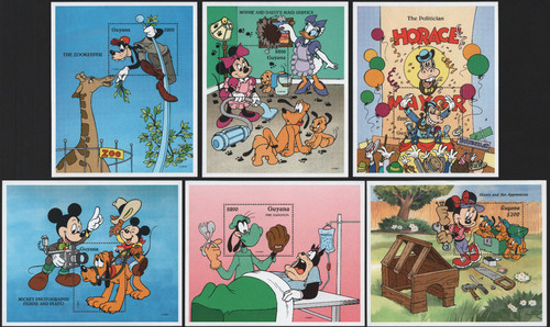 Foglietti personaggi disney - 6,