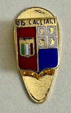 U.S. CAGLIARI vecchio distintivo calcio attacco a piedino