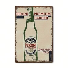 Insegna Metallo Latta Birra