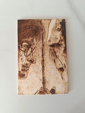 Quadro Harry Potter vs Voldemort Pirografia Su Legno magia hp regalo idea amore