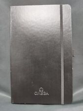 Omega agenda in pelle nera