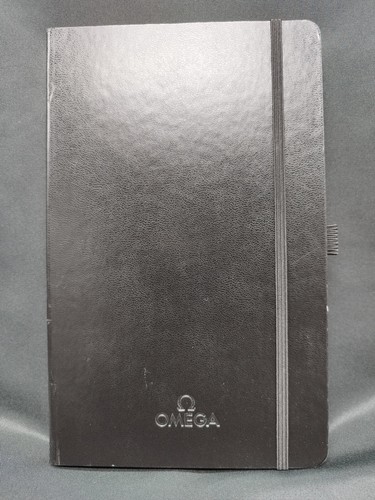 Omega agenda pelle nera - pelle,