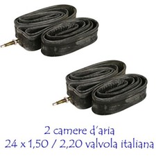 2 Camere d'aria GRAZIELLA 24 x