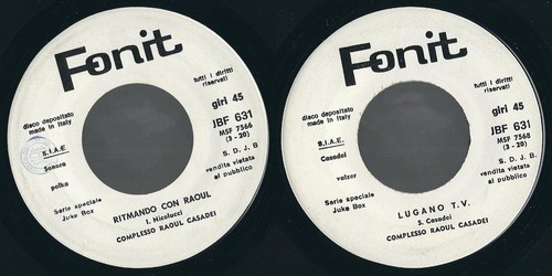 Disco giri complesso - 45,