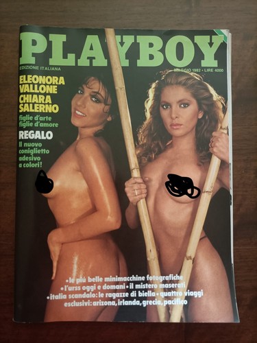 Playboy italia maggio - playboy, 1982