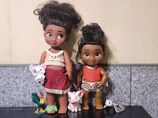 Lot poupee disney animator - disney,