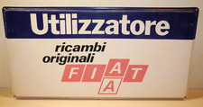 Targa originale Fiat ricambi