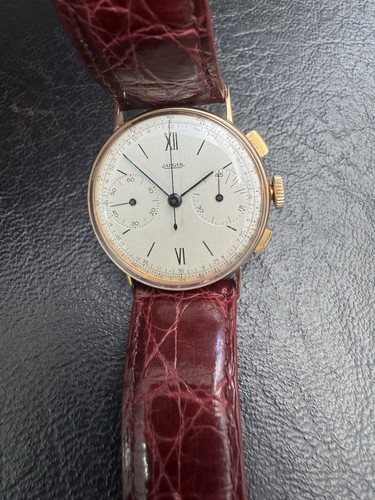 Jaeger chronographe or - en,