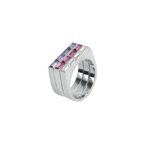 Tris anelli donna brosway - tris,