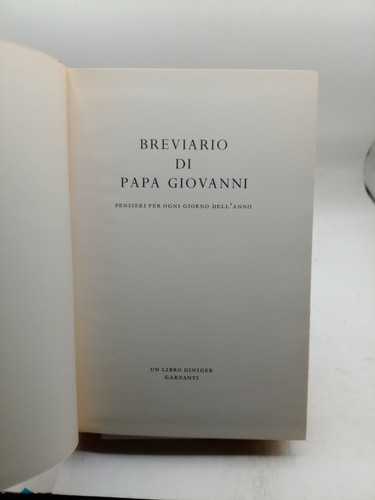 Breviario papa giovanni - di,