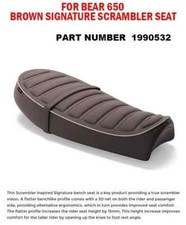 SEDILE SCRAMBLER MARRONE