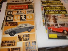 vecchie riviste auto, anni
