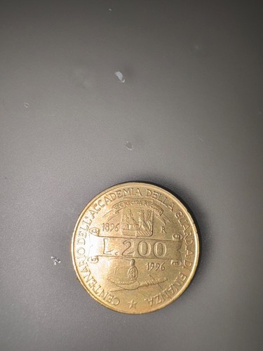 200 lire 1996 centenario - lire,