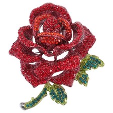  Spilla strass fiore spilla