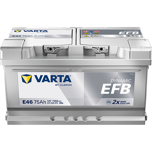Batteria 75ah 730a efb - batteria,