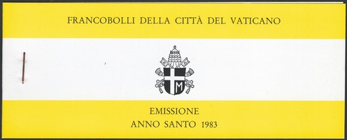Vaticano 1983 libretto - vaticano, emesso