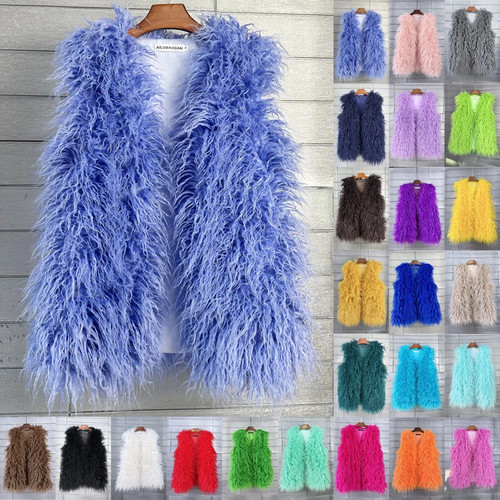 Cardigan donna shaggy