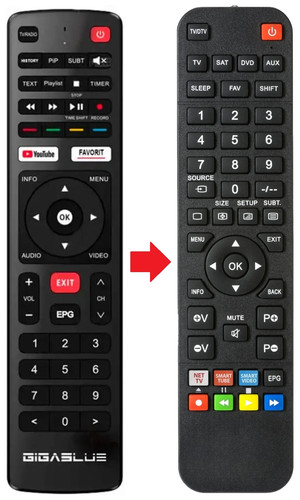 Telecomando adatto per