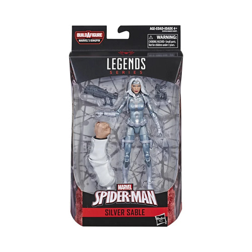 Marvel legends silver sable - silver,