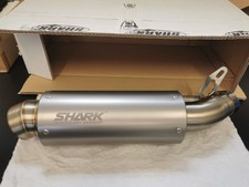 Scarico shark titanio - scarico,